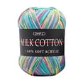 thumbnail image 2 of Fridja Milk Cotton Multi-color Yarn, 50g, 2 of 2