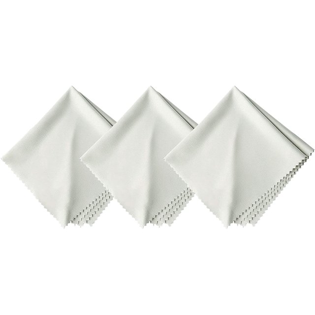 Eyeglasses Cleaning Cloths, Screens, Lens Wipe for All Electronic Device Screens(3 Pack Small Size Microfiber Cleaning Cloths)