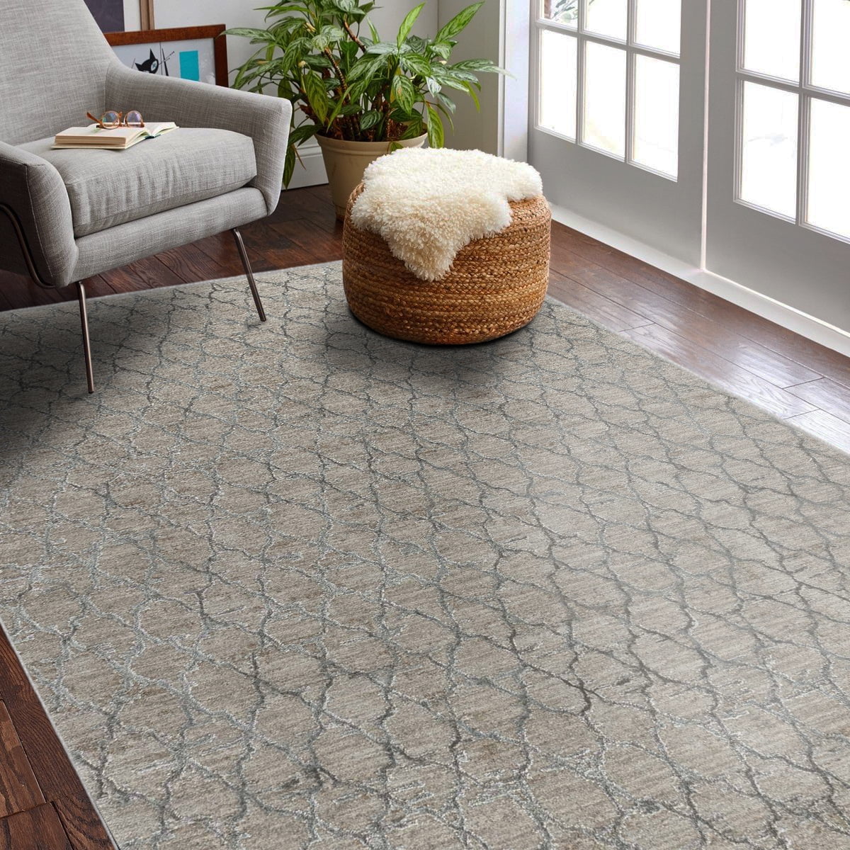 Rug Branch Melo Collection Tapis D'Intérieur Moderne Abstrait Scandinave