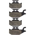 thumbnail image 2 of Brake Pad Set Can-Am Outlander Maverick Front Left Rear Organic 705600350 2 Pack 519-KPA2294D, 2 of 2