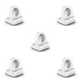 thumbnail image 3 of ZLight Smartwatch Charging Stand Non-Slip Charger Holder Small Nightstand Support Electronics Replacement for Watch White 5Set, 3 of 6