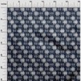 thumbnail image 2 of oneOone Polyester Lycra Fabric Check Kasuri Printed Fabric 1 Yard 56 Inch Wide, 2 of 4