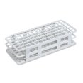 thumbnail image 1 of Karter Scientific 207D2 Plastic Test Tube Rack, Holds 90, for 12/13mm Diam. Tubes, PP mat., White, 1 of 4