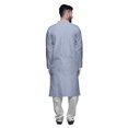 thumbnail image 3 of Atasi Designer Kurta Pajama For Men Printed Straight Kurta Set Summer Clothing, 3 of 5