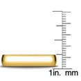 thumbnail image 3 of Precious Stars 14K Yellow Gold 5-mm Unisex Comfort-Fit Polished Wedding Band, 3 of 4
