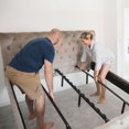 thumbnail image 5 of Unique Bargains 2 Pack Adjustable Height Bed Frame Support Legs(150mm-185mm/5.9'-7.3'), Gray, 5 of 5