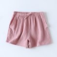 thumbnail image 2 of Tranfacy Shorts pour Femmes Décontractés, Shorts d'Été pour Femmes, Shorts Décontractés Unis avec Poches pour la Maison Shorts d'Été Décontractés Shorts Extérieurs, 2 of 6