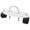 Black, variant on Shisuyan Universal Replacement Parts For Patio Heater 360 Degree Rotary Caster Wheels With Brakes Mobile Pulley Brackets For Easy Movement For Outdoor Space Heaters