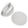 thumbnail image 1 of DYNWAVECA Drywall Corner Sander DIY Crafting Project Semi Circular Multifunctional Non Slip Angle Sandpaper Holder Putty Finishing Tool with 240 grid paper, 1 of 9