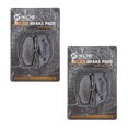 thumbnail image 1 of Niche Rear Brake Pad Set for Suzuki GSXR600 Semi-Metallic Motorcycle 2 Pack 519-KPA2398D, 1 of 5