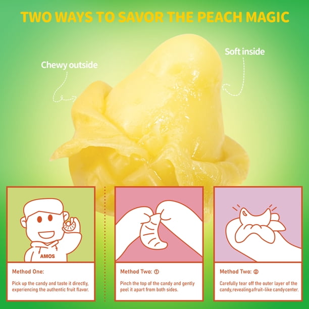 Peelerz Gummy Pineapple Peelable Candy Fat-Free Fruit Snacks 8.47