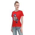 thumbnail image 4 of Women's Basic Short Sleeve T-Shirt Naruto Hinata, 4 of 6