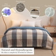 thumbnail image 4 of Clearance! -Soft Washed Microfiber Duvet Insert - Great For Summer Spring Fall Enhanced Warmth For All Seasons - Lightweight Yet Insulating Comforter Core Todays Deal Returns Pallet #17, 4 of 6
