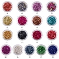 thumbnail image 2 of Art Crushed Glass Stones Irregular Glitter 3D Tips Decoration Crystal Fragment DIY Rhinestone Fillers Manicure Accessories Light Yellow, 2 of 7