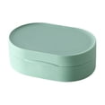 thumbnail image 1 of EGNMCR Travel Soap Box With Lid Mini Portable Soap Box Creatives Silicones Sealed Storage Box soap boxes, 1 of 1