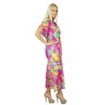 thumbnail image 4 of Bimba Kaftan Long en Coton pour Femmes, Tenue de Nuit Florale, Robe Caftan Classique, 4 of 6