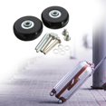 thumbnail image 2 of thinsony 2Pcs Luggage Suitcase Wheels Replacement Strong Bearing Capacity Rubber 43mm, 2 of 9
