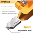 thumbnail image 4 of Ceramic Tile Roller Cutting Tool with Push Guide Handheld Precision Cutter for Flooring Installation Opener Reusable Blade Kit, 4 of 8