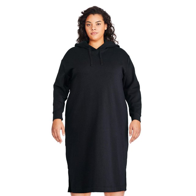 Robe mi-longue à capuchon George Plus pour femmes