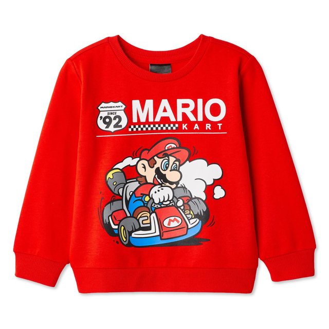Coton ouaté Mario Kart pour petits garçons