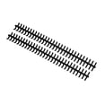 thumbnail image 2 of LAFGUR Binding Strip, PP Plastic Binding Spines, Black, 10 Count, 2 of 8
