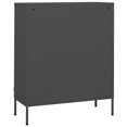 thumbnail image 3 of vidaXL Storage Cabinet Anthracite 80x35x101.5 cm Steel, 3 of 5