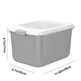thumbnail image 2 of EXTRA Large Airtight Food Storage Cereal Containers for Bulk Food Storage BPA-Free Plastic Container,Extra Large Bulk Food Storage Containers with Airtight Lids for Rice, Pasta, Sugar & Flour, 2 of 3