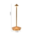 thumbnail image 3 of Meitianfacai Cordless Table Lamp Rechargeable, Battery Operated LED Table Light, Portable Waterproof Dimmable Table Lamp for Patio Restaurant Outdoor, 3 of 8