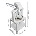 thumbnail image 2 of INTBUYING Commercial Manual Dough Divider Dough Cutter Dough Scraper Bread Maker Dough Cutter 36PCS, 2 of 14