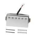 thumbnail image 3 of Xuanheng Alnico II Guitar Humbucker Pickup Easy to Install Sturdy Compact Replacement Sliver 8.5K, 3 of 8
