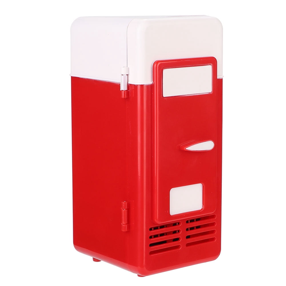 3.2x3.4x7.6inch USB Lightweight Compact Refrigerator, Small Refrigerator, Heating And Cooling Dual-Use Car Camping Travel For Office