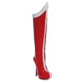thumbnail image 2 of Ellie Shoes E-517-Comet 5 Botte à Talon Genou 9 / Rouge, 2 of 3