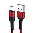 thumbnail image 2 of EGNMCR 5A High Fast Charge USB 3.0 type C Charging Nylon Cable for For USB cable, 2 of 2