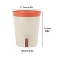 thumbnail image 2 of Self Watering Plastic Planter Lazy Flowers Container Garden Home Decoration Light And Sturdy Flowerpot, 2 of 5