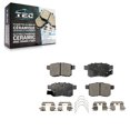thumbnail image 1 of TEC Rear Ceramic Disc Brake Pads TEC-1451 for Car Honda Accord Acura TSX, 1 of 10