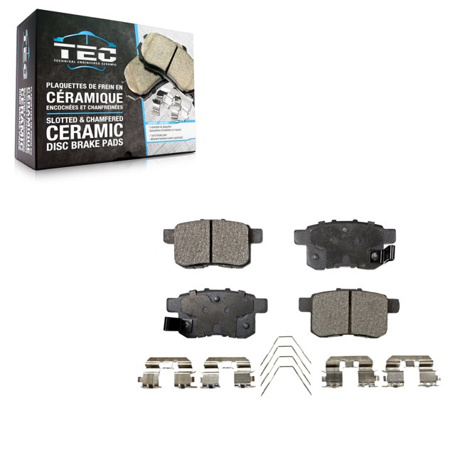 TEC Rear Ceramic Disc Brake Pads TEC-1451 for Car Honda Accord Acura TSX