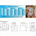 thumbnail image 3 of Gyexs Maternity One Piece Swimsuits Polka Dot One-Shoulder Bathing Suits Pool Beach Swimwear Black, Size L, 3 of 6