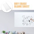 thumbnail image 2 of 1 Set Multi-Function Whiteboard Dry Erase Board Erasable White Board Sticker Static White Board Sheet, 2 of 8