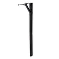 thumbnail image 1 of Gibraltar Mailboxes Powder Coated Steel Drive In Adjustable Mailbox Post, Black, 1 of 6