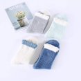 thumbnail image 3 of Chaussettes Douces pour Femmes Chaussettes Blanches Chaussettes Confortables Chaussettes Moelleuses pour Femmes Chaussettes en Polaire 5 Paires Blanches, 3 of 6