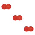 thumbnail image 4 of VONKY Tapis pour Chat Durable et Longue Durée Tapis pour Animaux de Compagnie Mignon et Pratique Variété de Styles Rouge 3Set, 4 of 6