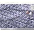 thumbnail image 2 of Soimoi Rayon Fabric Geometric & Floral Block Printed Craft Fabric by The Yard 42 Inch Wide, 2 of 3