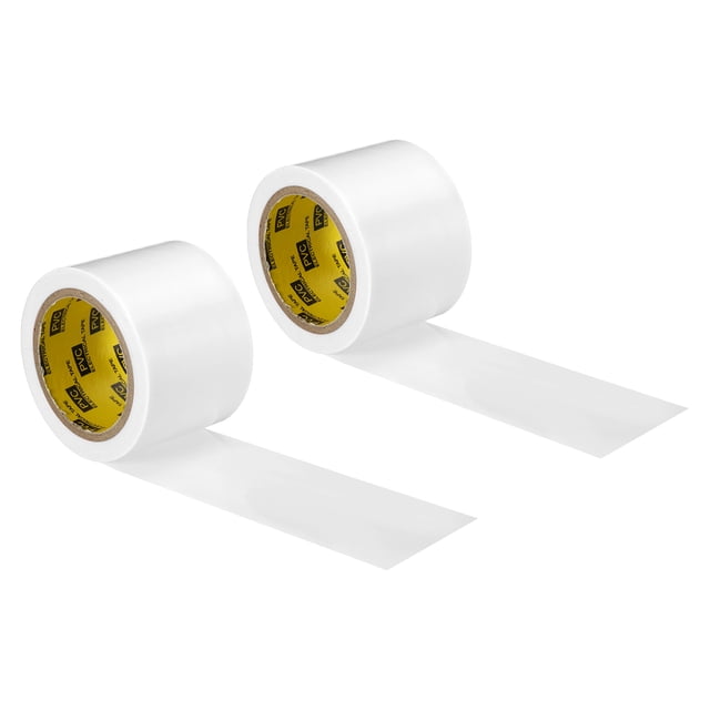 Unique Bargains Corrosion Protection Pipe Tape, 30 Ft x 2 Inch PVC Insulation Wrap Duct Tape Self Adhesive, White 2Pack