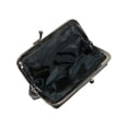 thumbnail image 2 of CTM® Leather Double Compartment Coin Purse Wallet, 2 of 2
