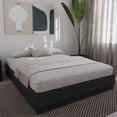thumbnail image 3 of Nexera Milano King Platform Bed Frame, Black Oak, 3 of 6