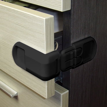Dvkptbk Security Lock 5PCS Child Proofing Lock Door Fridge Cupboard Cabinet Drawer Pet New Security Lock
