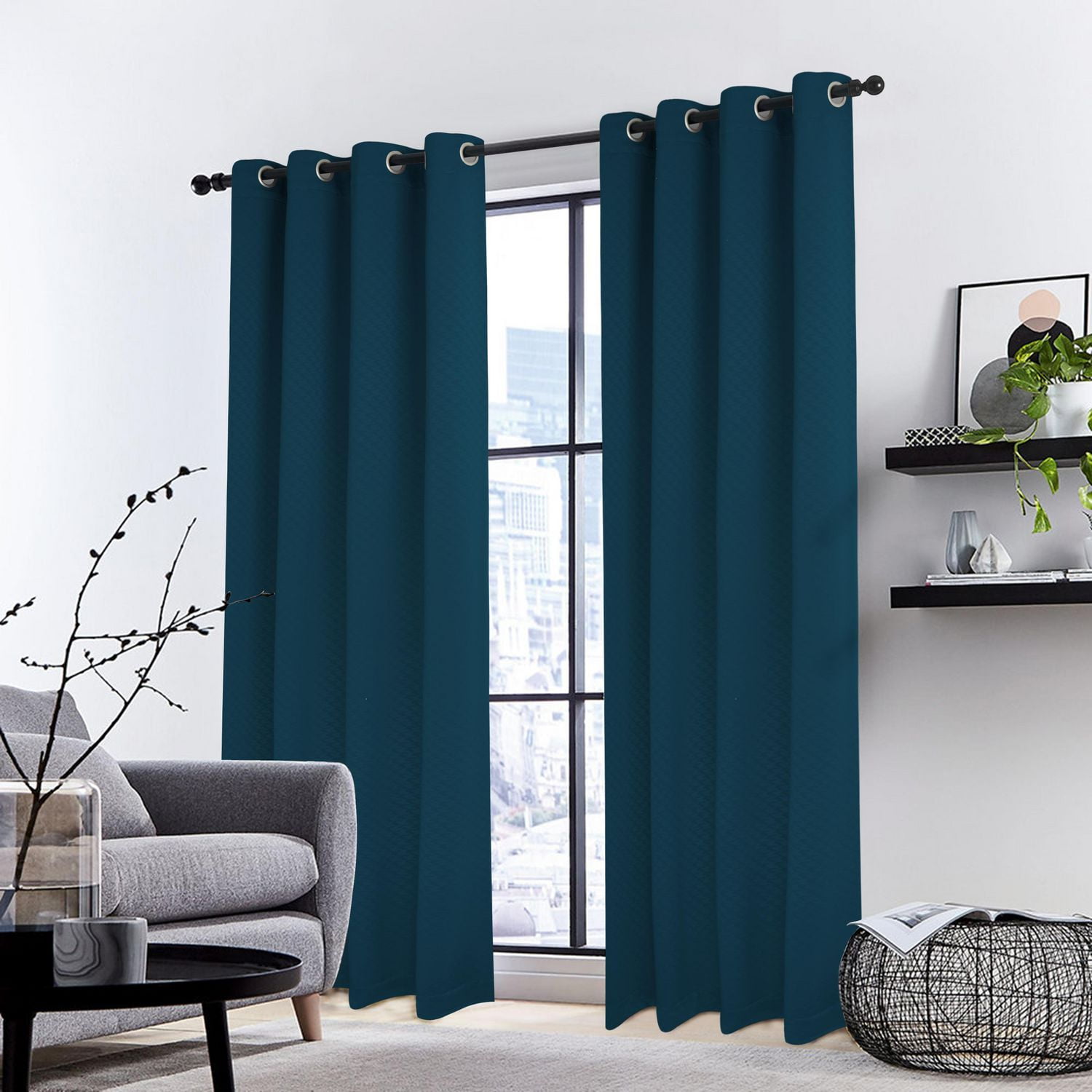 Gouchee Home Metrol Room Darkening Curtain Panels 52"x96"
