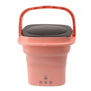 Mini Foldable Washer, High Capacity Mini Washer, Portable Bucket Washing Machine with Black Lid and Black Lid, for Baby Clothes, Underwear or Small Items, Apartment, Dorm