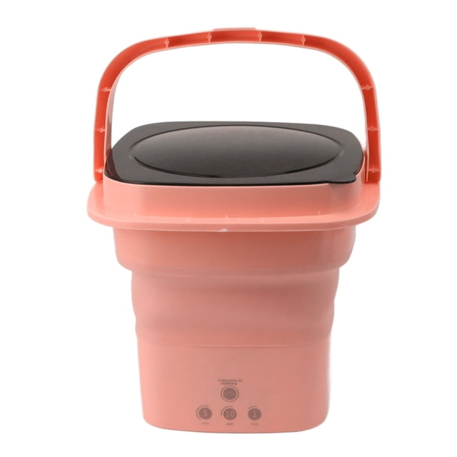 Portable Washing Machine, 6.5L Mini Laundry Washer for Underwear, Baby Clothes, Sock, Foldable Washer for RV Travel Apartment
