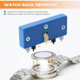 thumbnail image 2 of PINHEN Watch Repair Kit, Professional Watch Battery Replacement Tool Watchband Link & Back Remover Spring Bar Repairing Tool Kit, 2 of 8